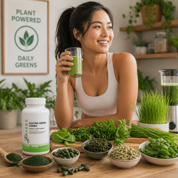 Electric Greens Combo - Herbal Greens Supplement